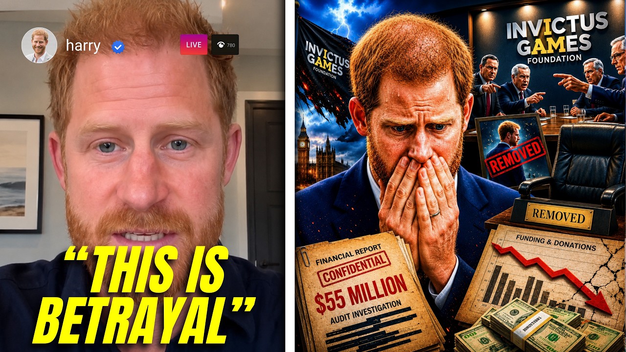 Harry PANICS as Invictus Board Wants Him OUT Over $55 MILLION Scandal