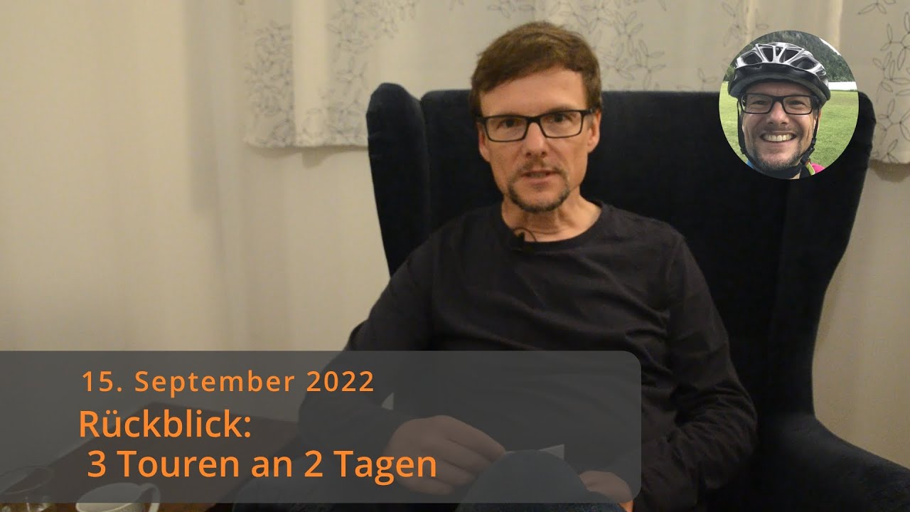 Rückblick von meinen drei Gravelbike-Touren an zwei Tagen im September 2022