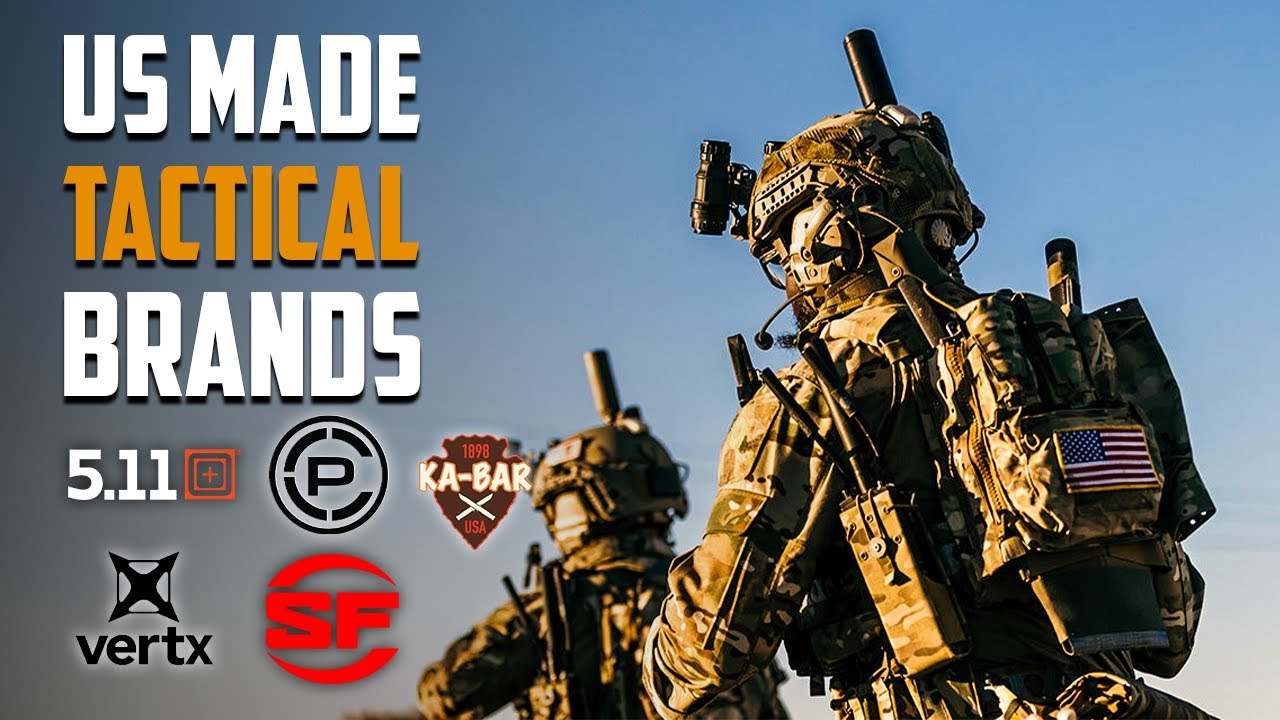 20 USA-Based Tactical Military Gear Brands Trusted by U.S. Soldiers & Veterans