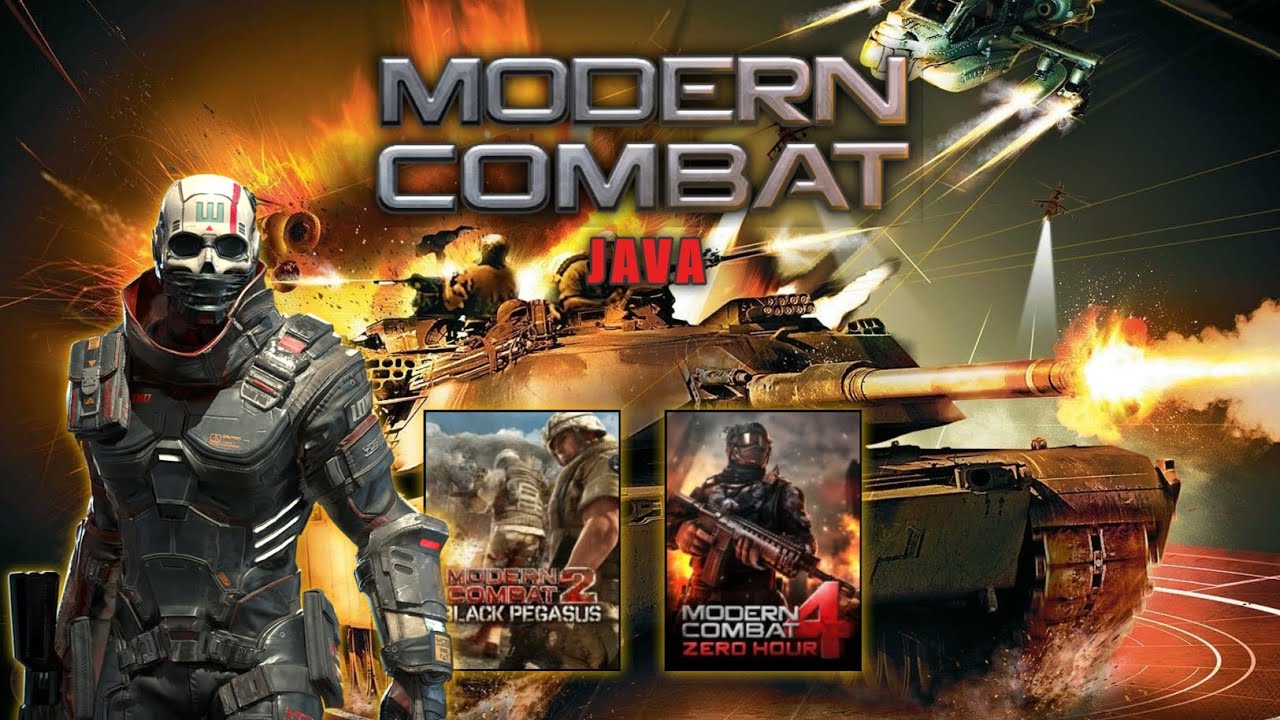 Modern Combat series for Java Games | J2ME Loader
