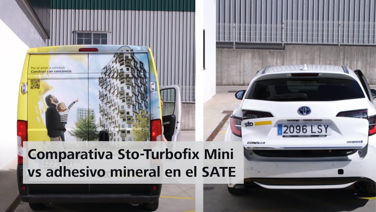 Sto Turbofix Mini vs Adhesivo Mineral en SATE