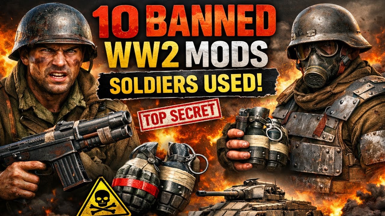 10 BANNED World War 2 Field Modifications Soldiers Used Anyway