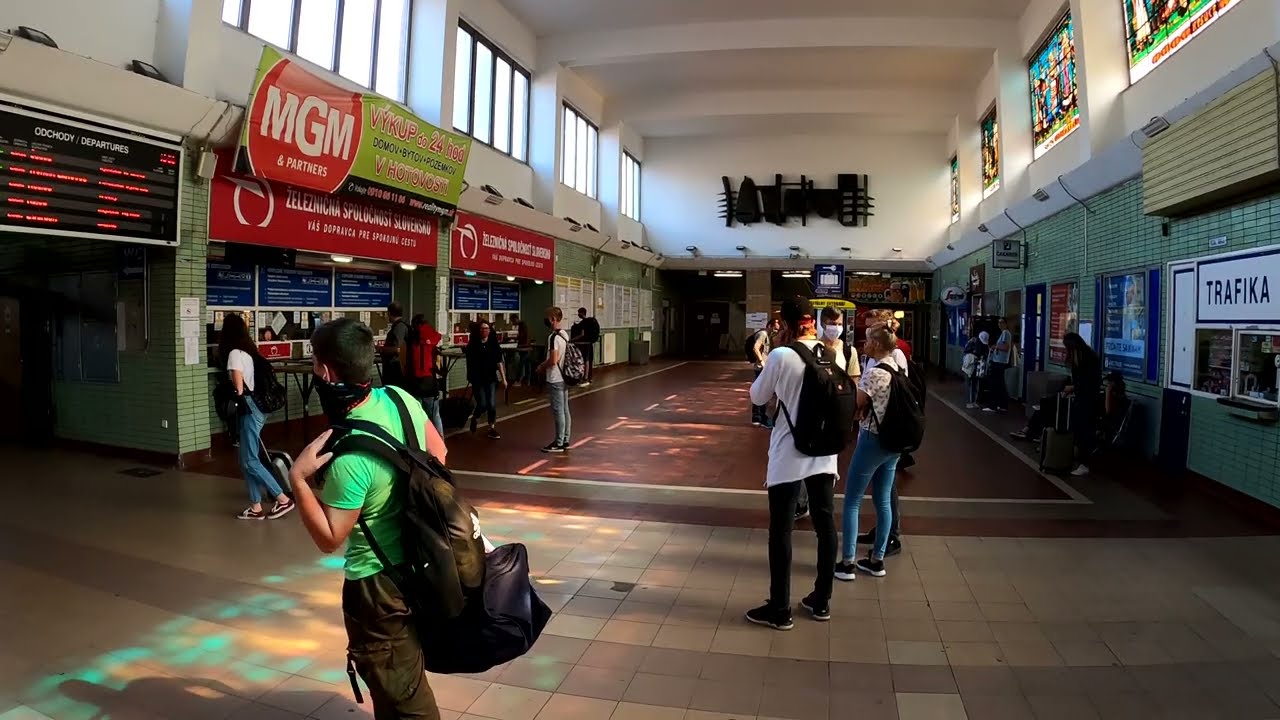 Železničná stanica Žilina 2020
