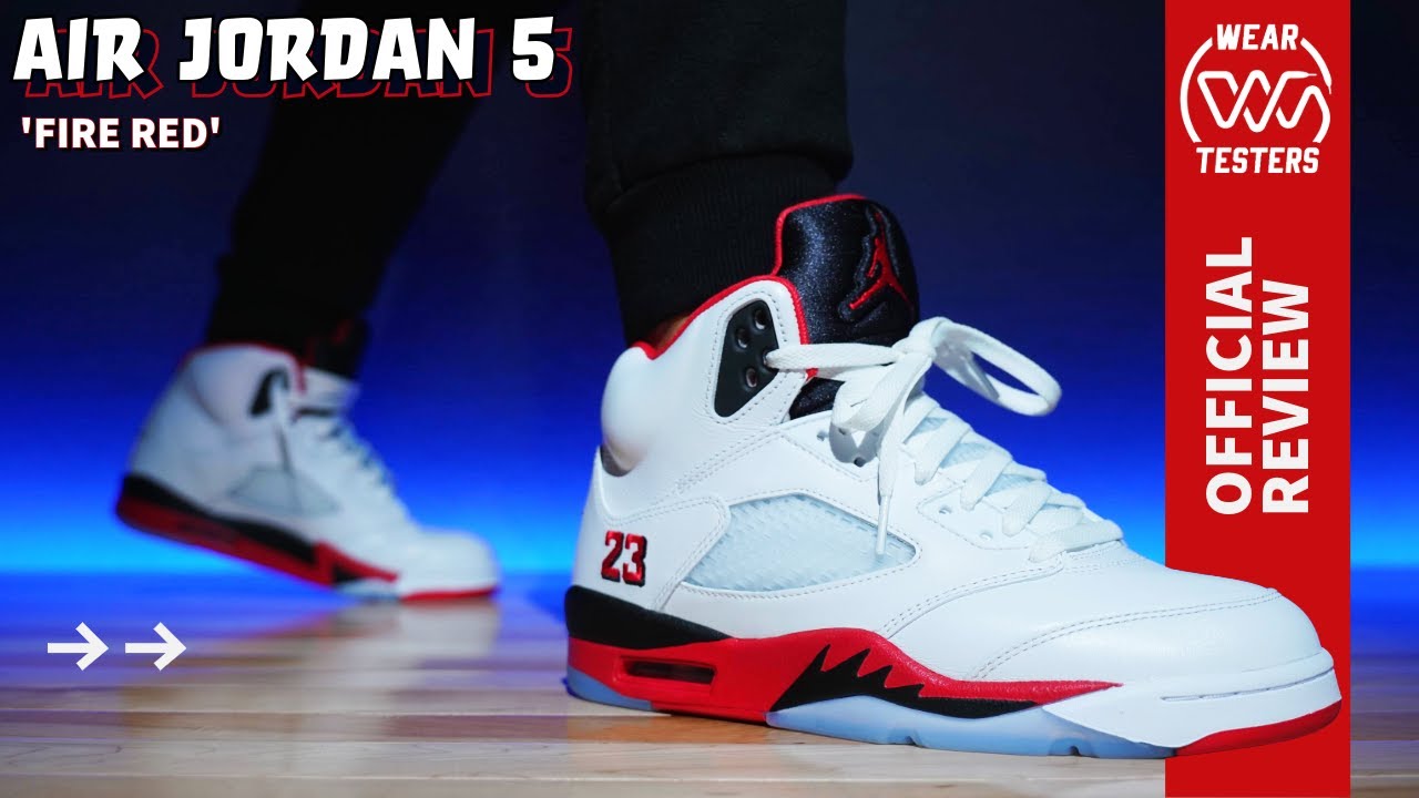 Air Jordan 5 Fire Red 2025