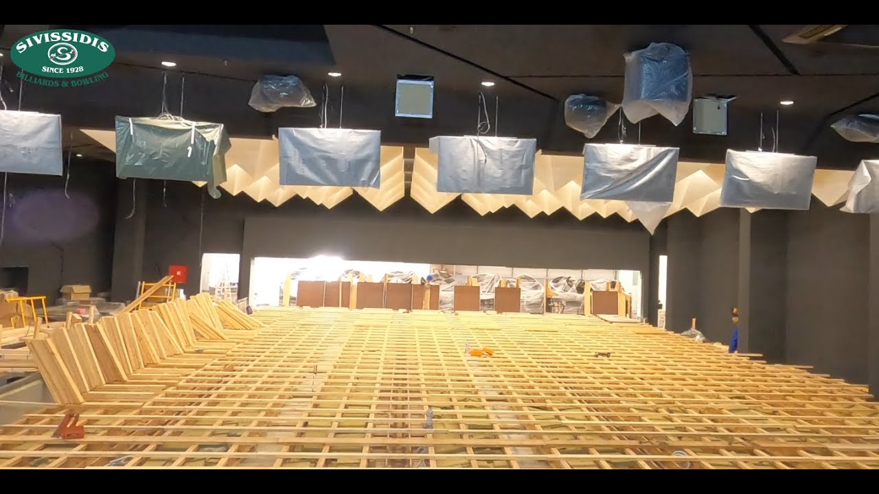 QubicaAMF Bowling Lanes Installation by Sivissidis Bros