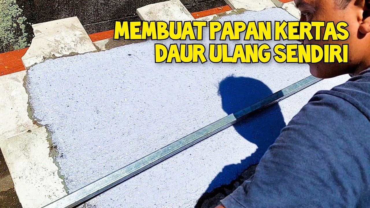 Cara Daur Ulang Kertas Bekas Dirumah