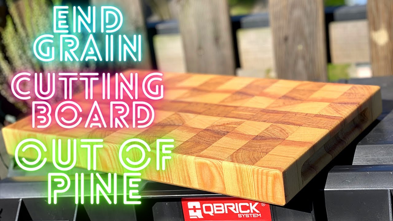 End Grain Cutting Board Out Of Pine!!! | Deska Sztorcowa Z Sosny!!!