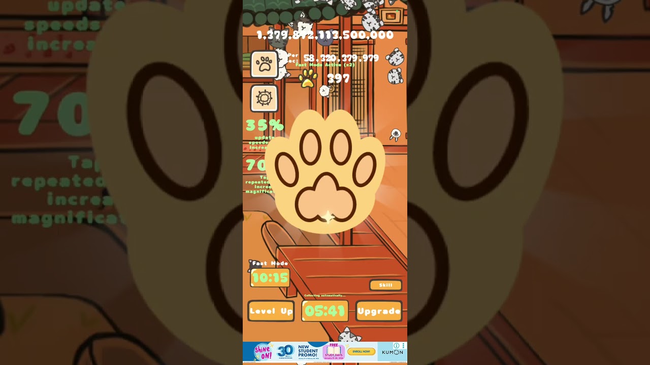 Cat Clicker - Paw Tap Game -hello good morning everyone nag iipon muna tau ng       