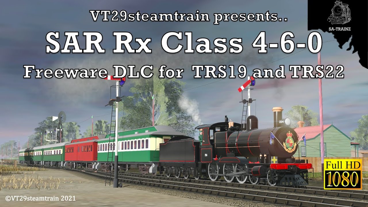 SAR Rx Class Steam Locomotive for TRS19! | Freeware DLC release!
