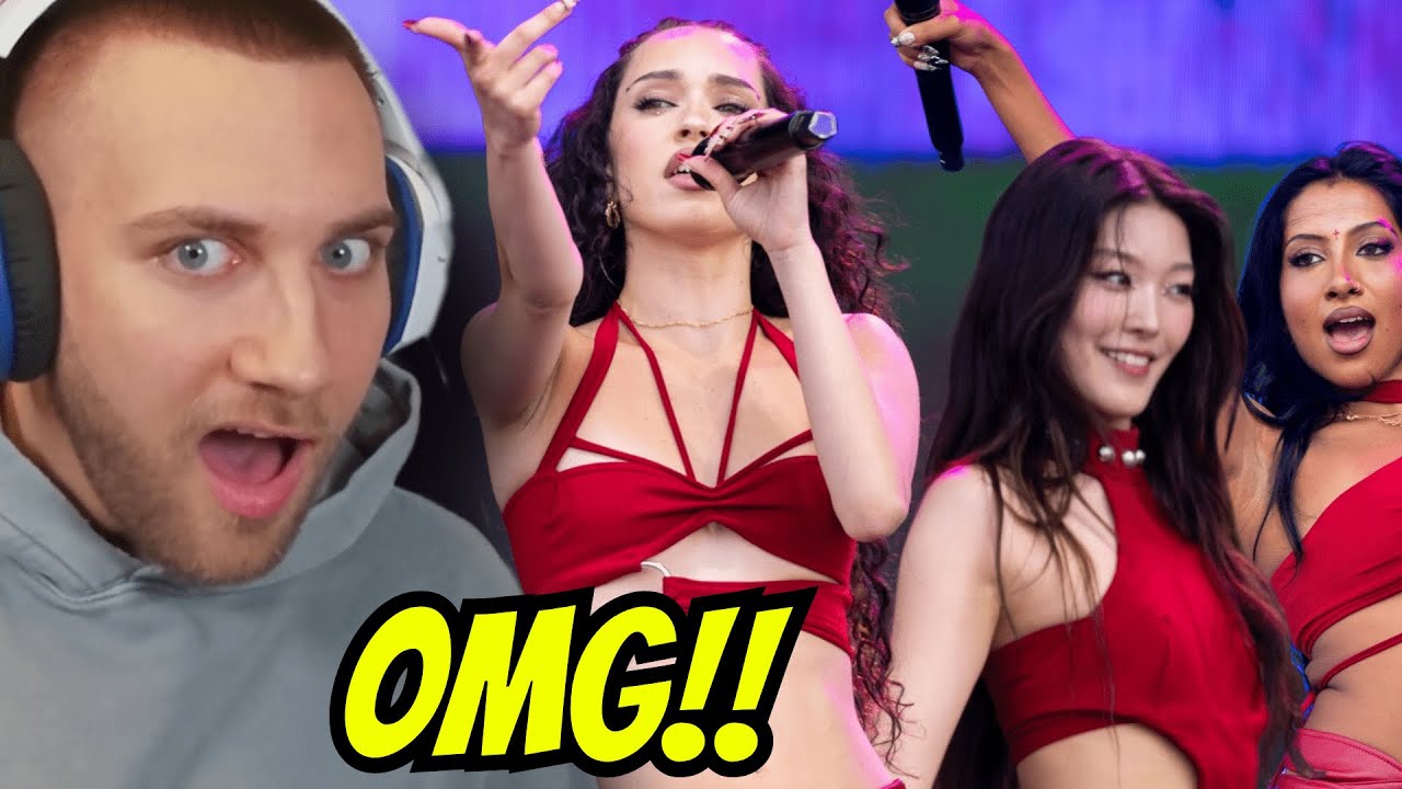 DAAMN!! KATSEYE - Gabriela w/ Dance Break (Lollapalooza Chicago 2025) - REACTION
