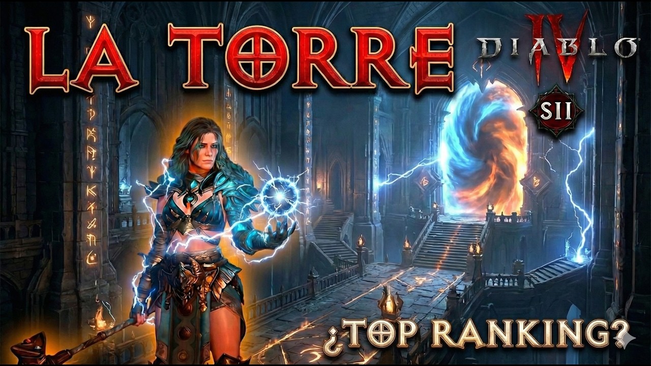 ¿Podré entrar al TOP? Probando mi Build en La TORRE de diablo 4. (Diablo 4 S 11 en español)