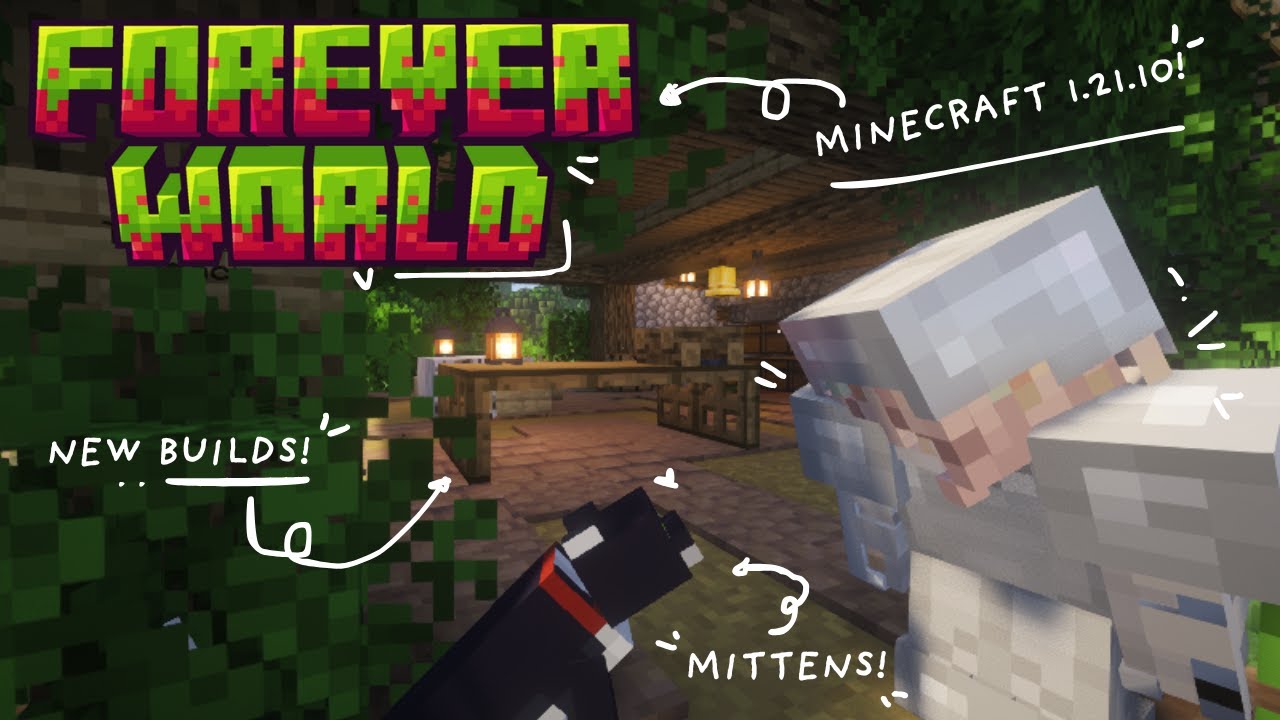A New Kitten!!! | Minecraft Forever World | 1.21.10 | ep.2