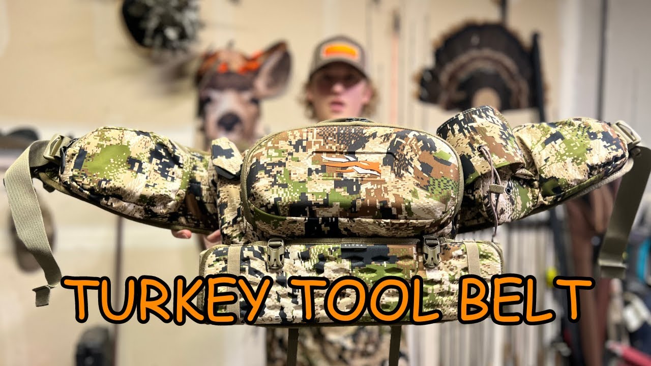 Sitka Turkey Tool belt Unboxing!! Ultimate run and gun turkey vest