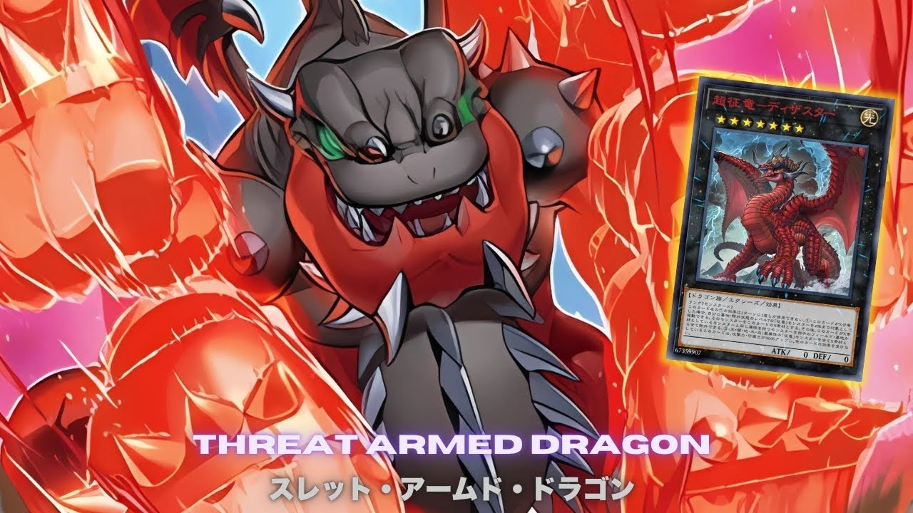 Threat Armed Dragon DECK ft. Disaster, Dragon Ruler of All Apocalypses NEW CARD - YUGIOH