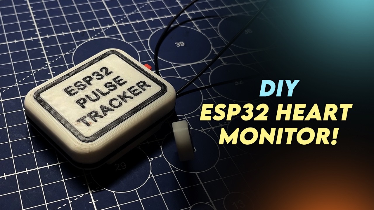 Нагрудный пульсометр ESP32 | Фитнес-проект своими руками