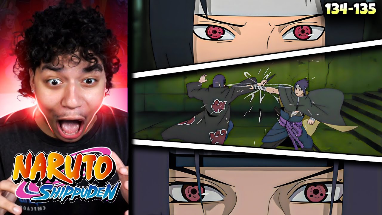 SASUKE VS ITACHI BEGINS!!! (Naruto Shippuden Reaction)