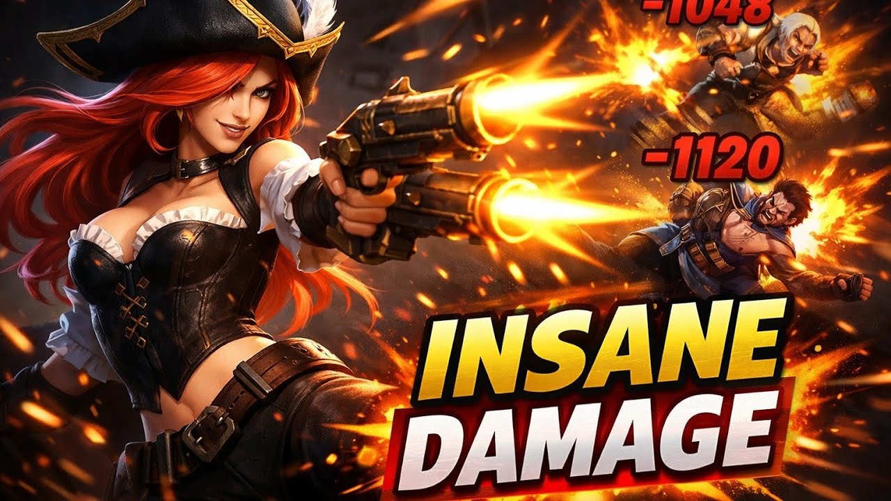 Miss Fortune Is UNSTOPPABLE | Crazy ADC Highlights (Wild Rift)