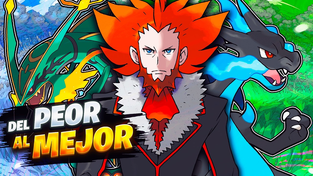 TODOS los JUEGOS de POKÉMON de NINTENDO 3DS (del peor al mejor)