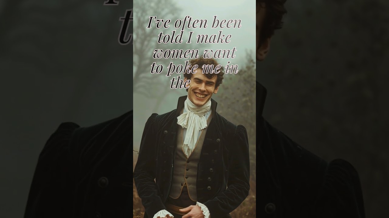 Some men inspire sonnets. Others… eye injuries. 