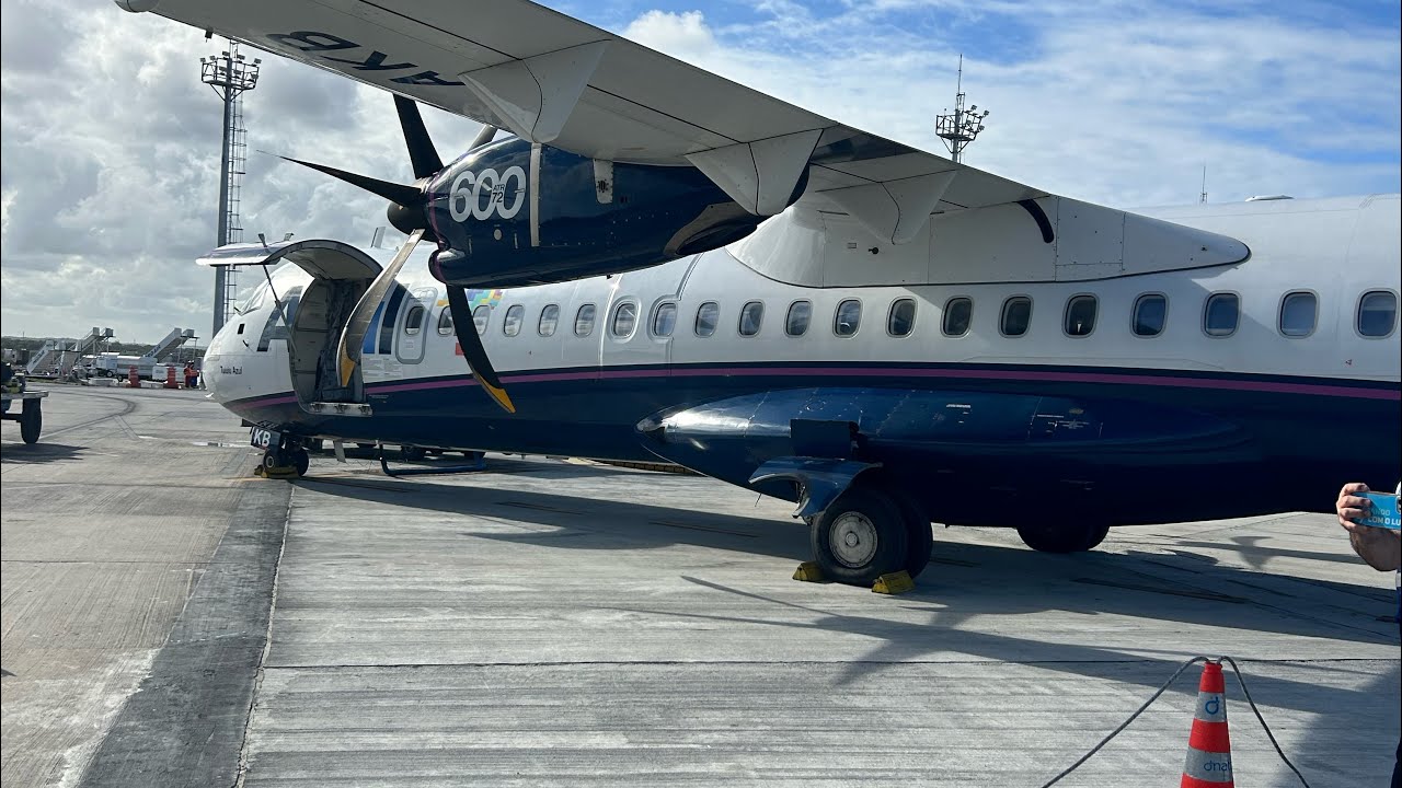 Recife x Caruaru no ATR72-600 da Azul. @viajandoemfamiliape314 @VIAJANDOCOMOLUIZ