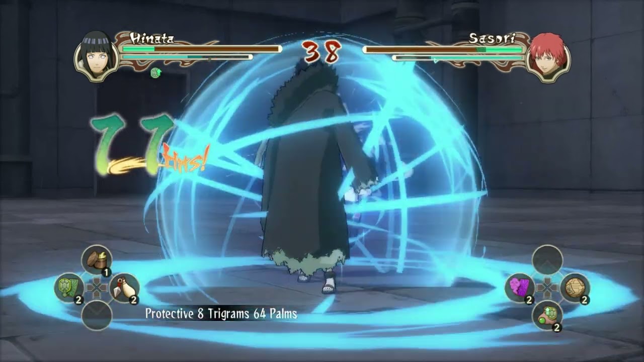 Hinata vs Sasori - Naruto Shippuden Ultimate Ninja Storm 2