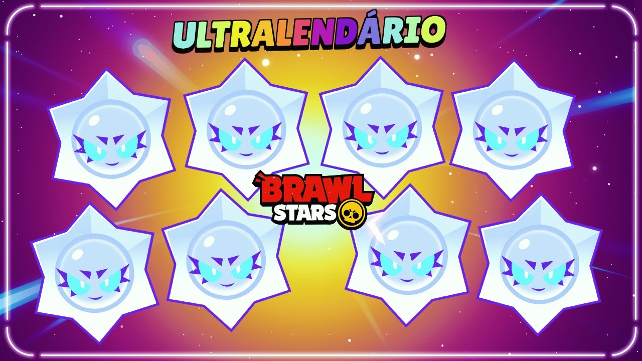 ABRI 100 (x8) DROPS ULTRA LENDÁRIOS no BRAWL STARS e QUASE ZEREI O JOGO!