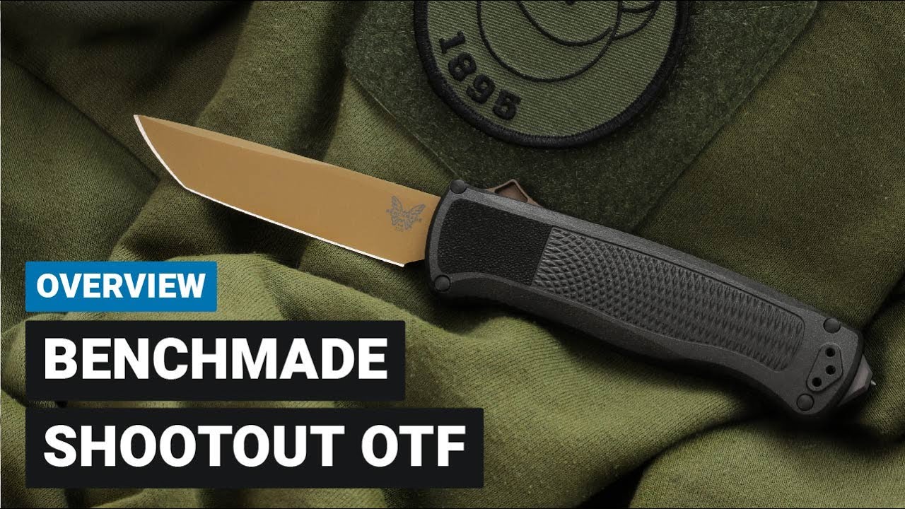Benchmade Shootout OTF Automatic Knife | Overview