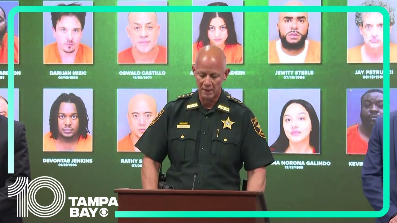 Pinellas sheriff: 'Dozens of arrests' made in drug investigation