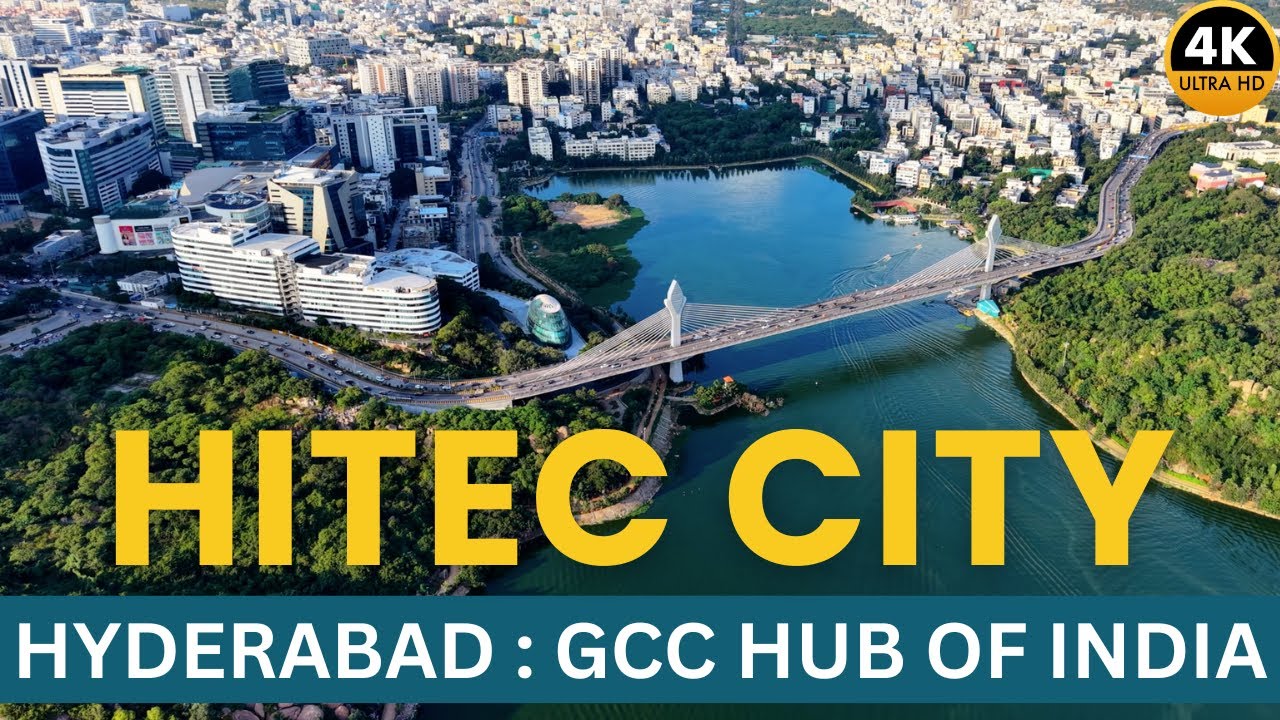 HITEC City : The Global Capability Centre (GCC) Hub of India || Hyderabad - Amazing Drone Visuals