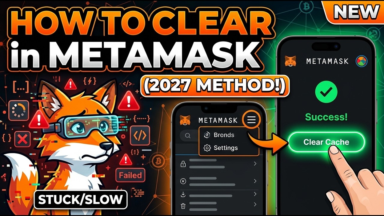How to Clear Cache in MetaMask in 2027