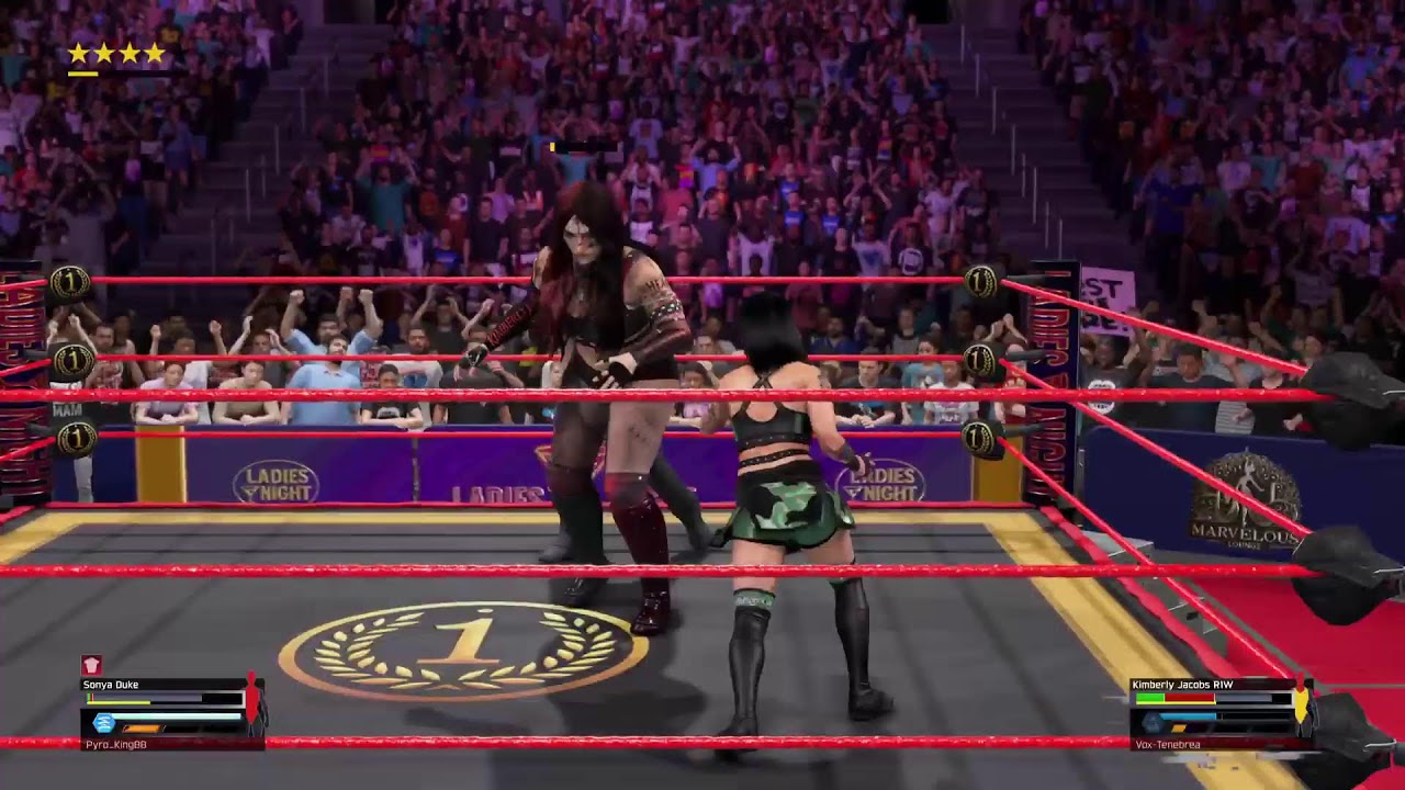 R1W Ladies Night Sonya vs Kimberly