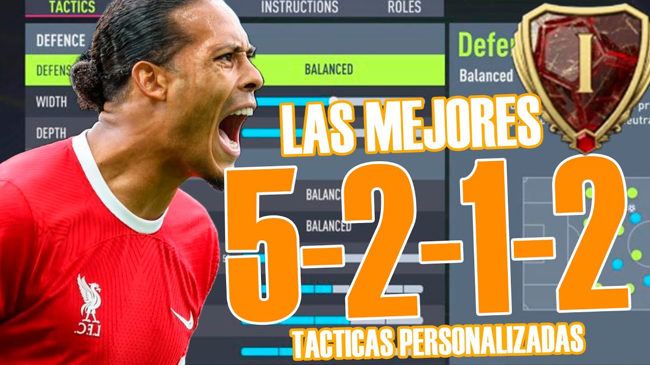 EA FC 24 LAS MEJORES TACTICAS 5-2-1-2 POST PARCHE FC 24 ULTIMATE TEAM