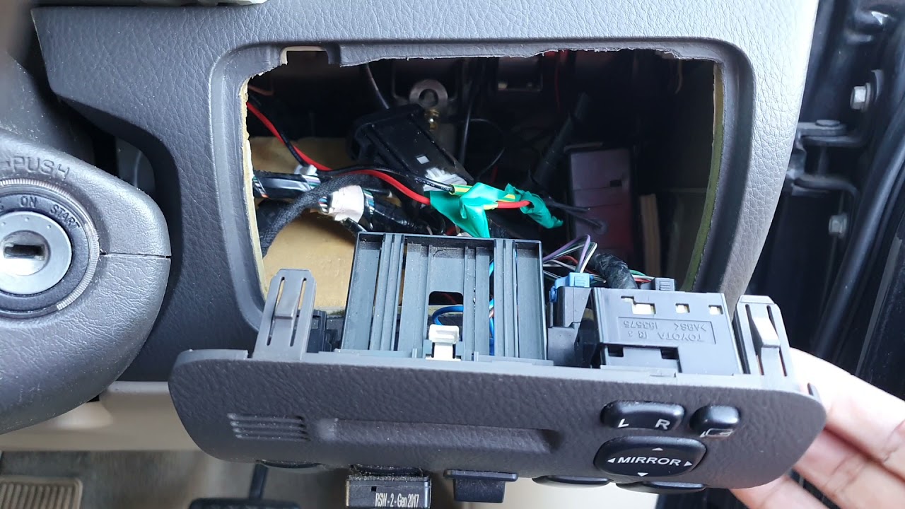 Toyota Alphard Android  10 Aftermarket Head Unit Install Part 4