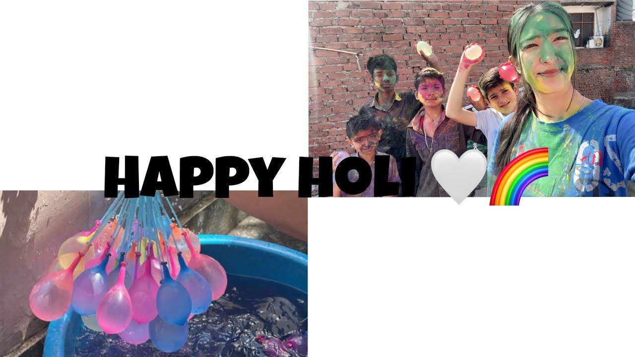 Holi ha bhai holi hai ❤️🌈🫟#holi #holispecial 