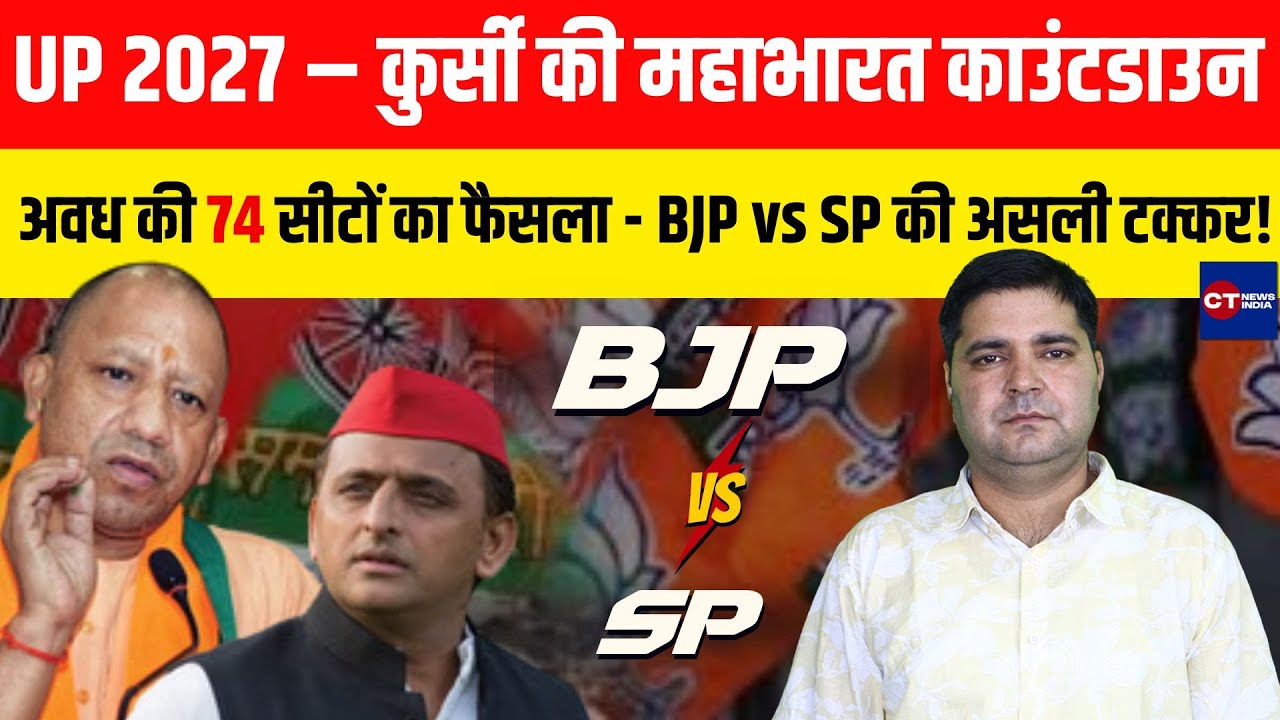 UP 2027: अवध का 74 सीटों का महासंग्राम | Ram Mandir vs Caste Equation | Kursi Ki Mahabharat
