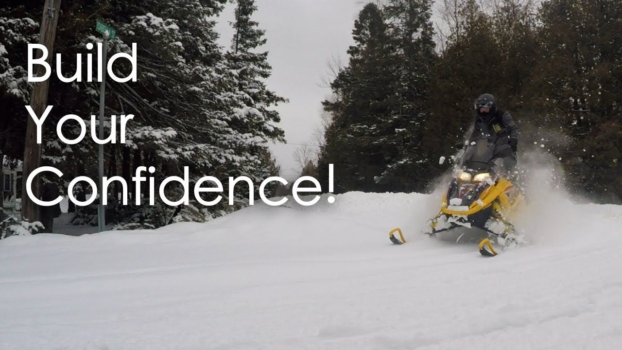 Building Confidence with your Snowmobile - 10 Tips (We're riding!)