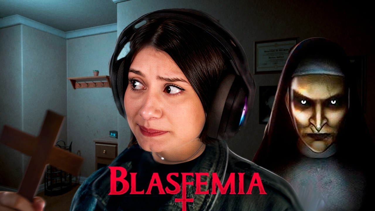 ESSE JOGO DE TERROR BRASILEIRO DA MUITO MEDO! - BLASFEMIA | Yayah Vods