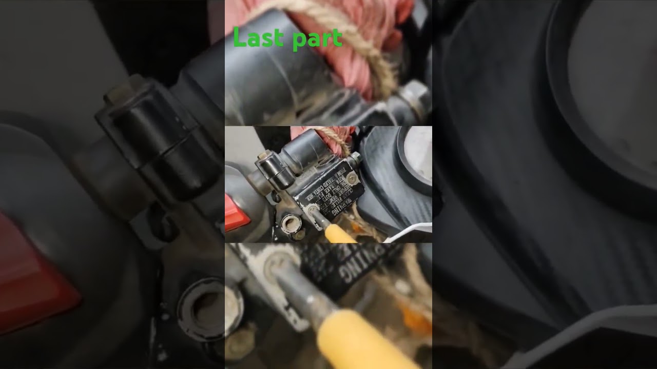 Last part  Apache RTR ka MC kit 5 minut me baitha ye #shortvideo#sahulsk7860