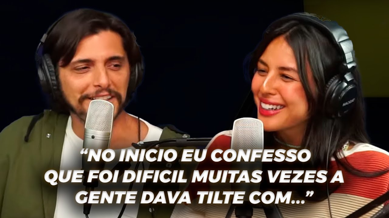BRUNO GISSONI E YANNA LAVIGNE CONTAM COMO ELES COMEÇARAM A NAMORAR