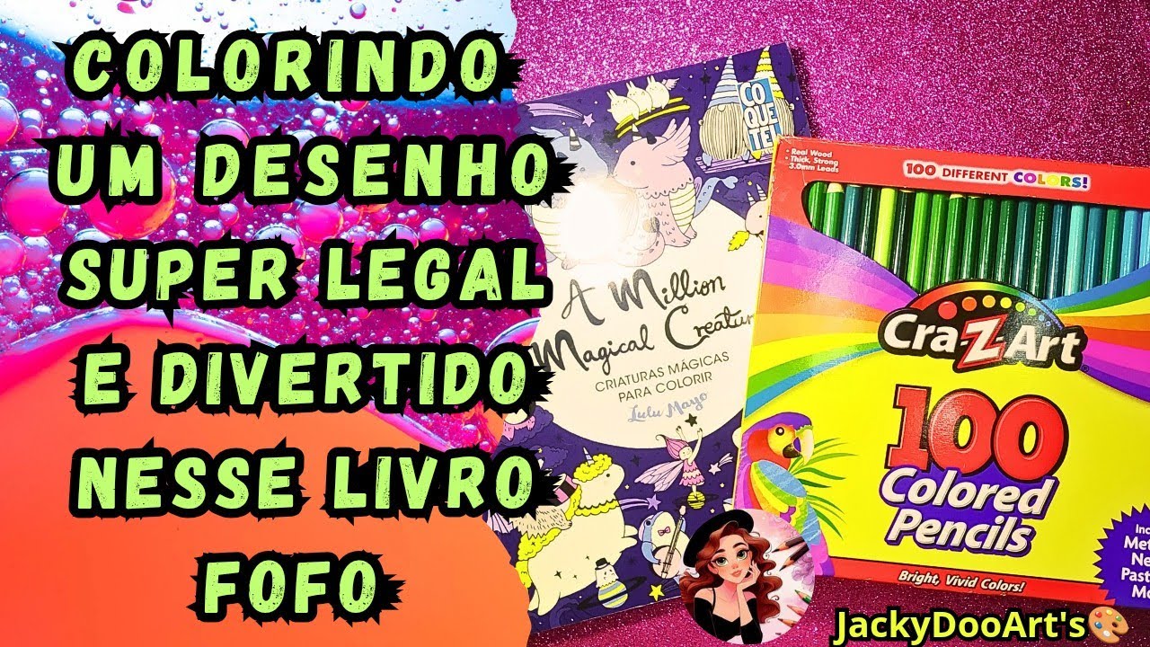 COLORINDO CRIATURAS MÁGICAS 