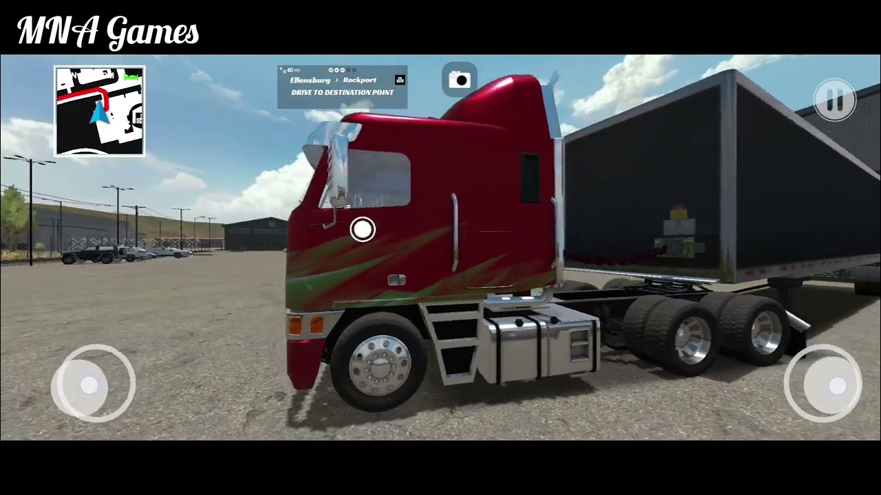 Freightliner Argosy..truck simulator pro usa Mobile gameplay 🚛💨 episode #5