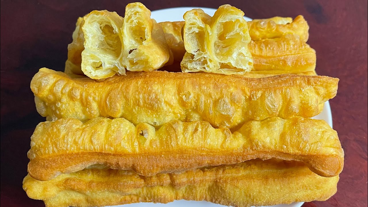 របៀបធ្វើ នំឆាខ្វៃ​ || Deep-fried Bread Stick recipe