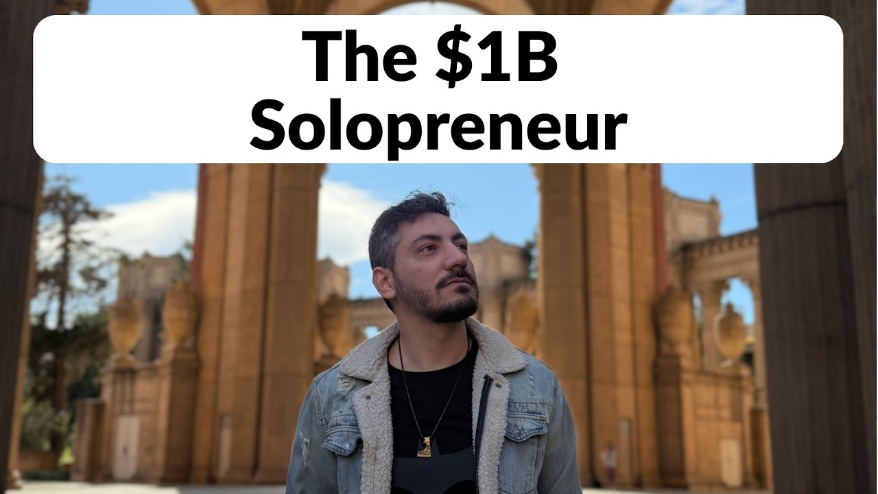 $1B solopreneur Isn't Science Fiction Anymore: the new startup reality