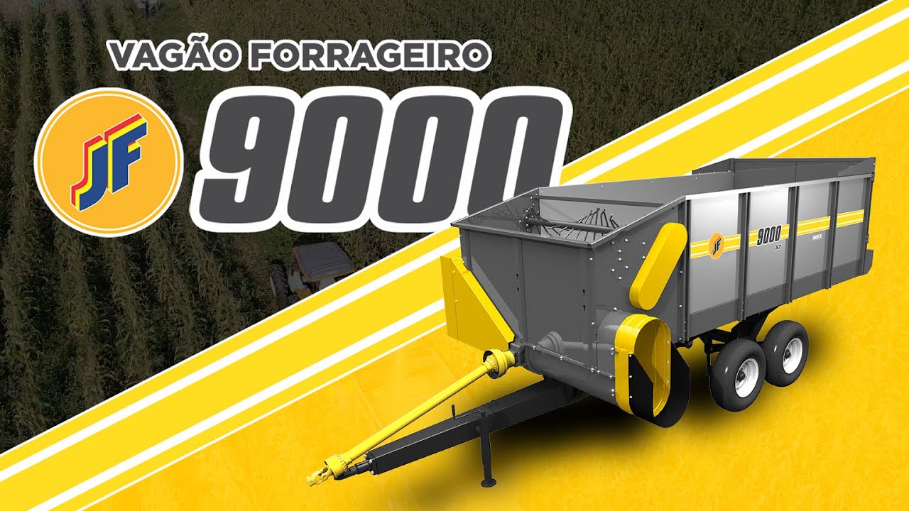 JF 9000 S2 -  VAGÃO FORRAGEIRO