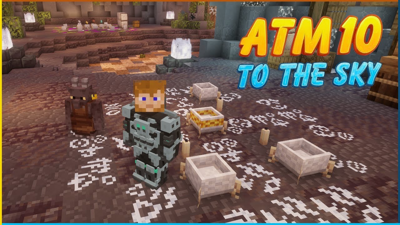ATM10 To The Sky - Ep 27 - Cave Occultism!