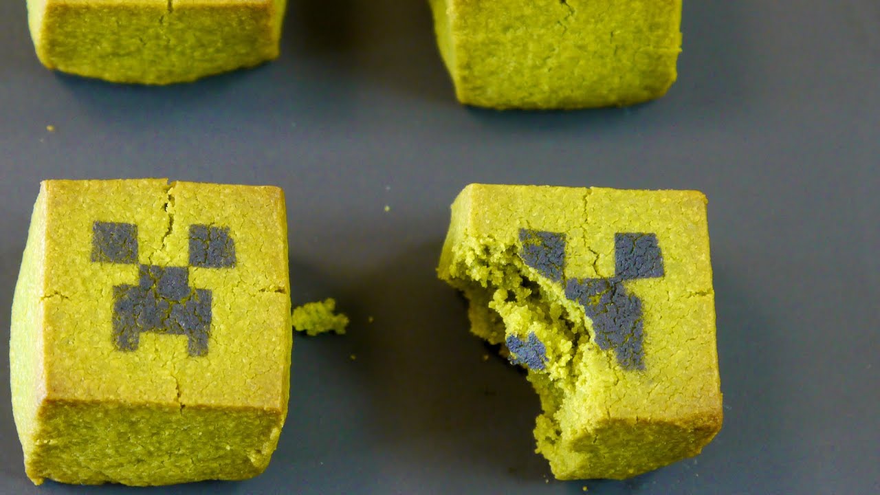 Minecraft Creeper Cookies マインクラフト クリーパー クッキー