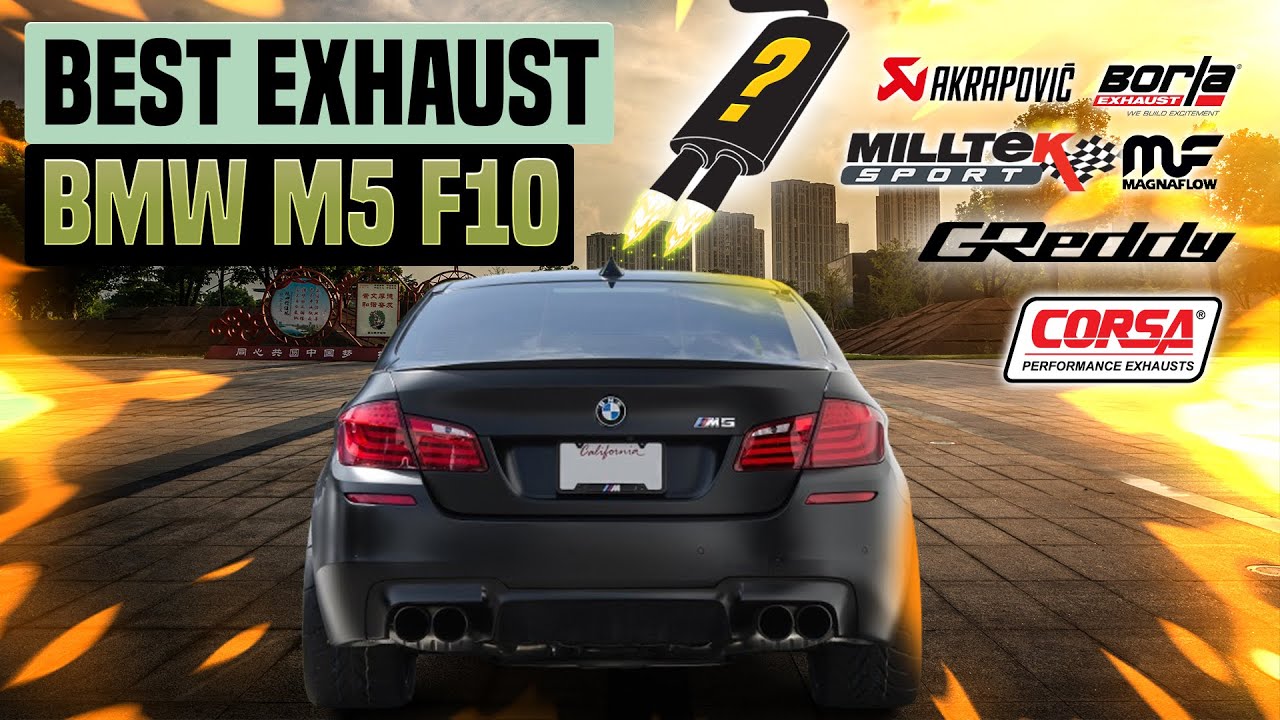 BMW M5 Exhaust Sound F10 🔥 Stock,Akrapovic,Eisenmann,Fi,Armytrix,Straight Pipe,Mods,Review,Upgrade+