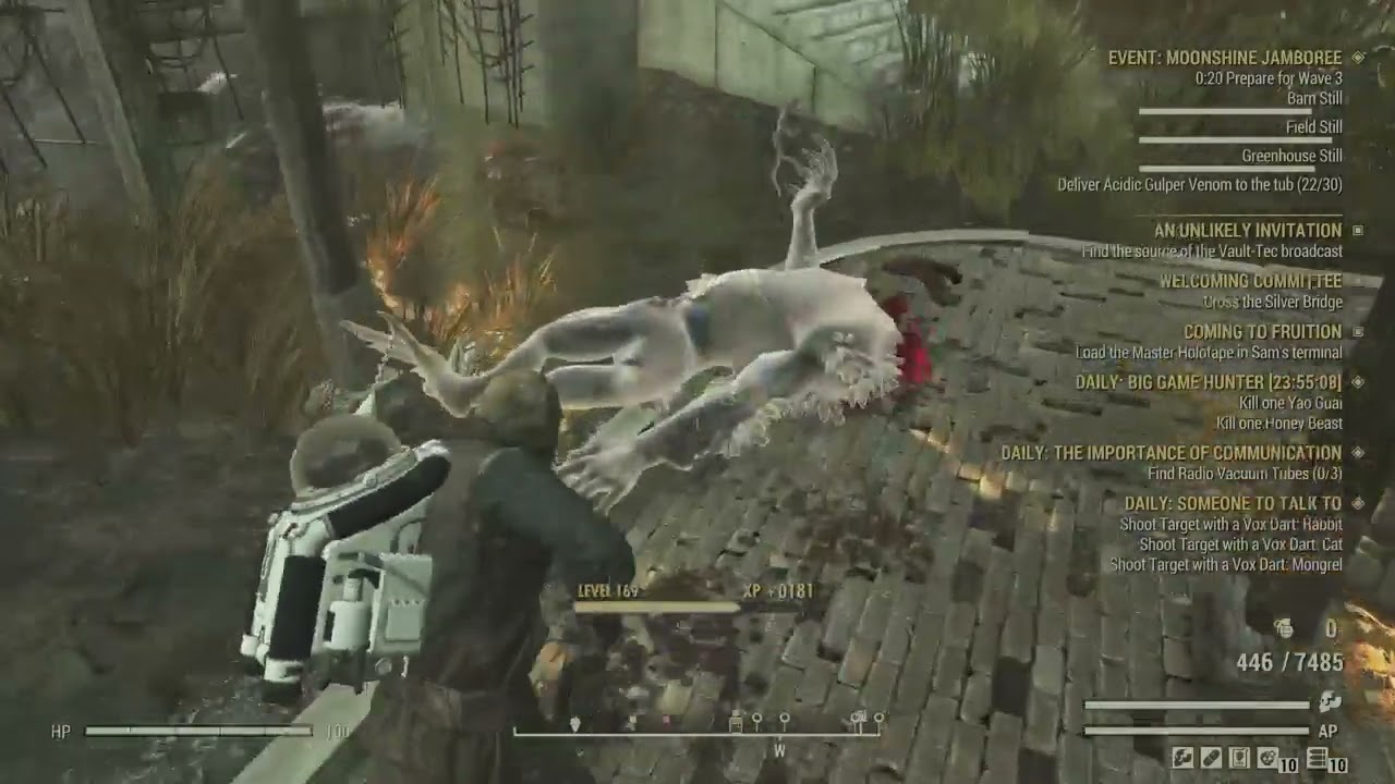 Fallout 76 server hoping for moonshine public events