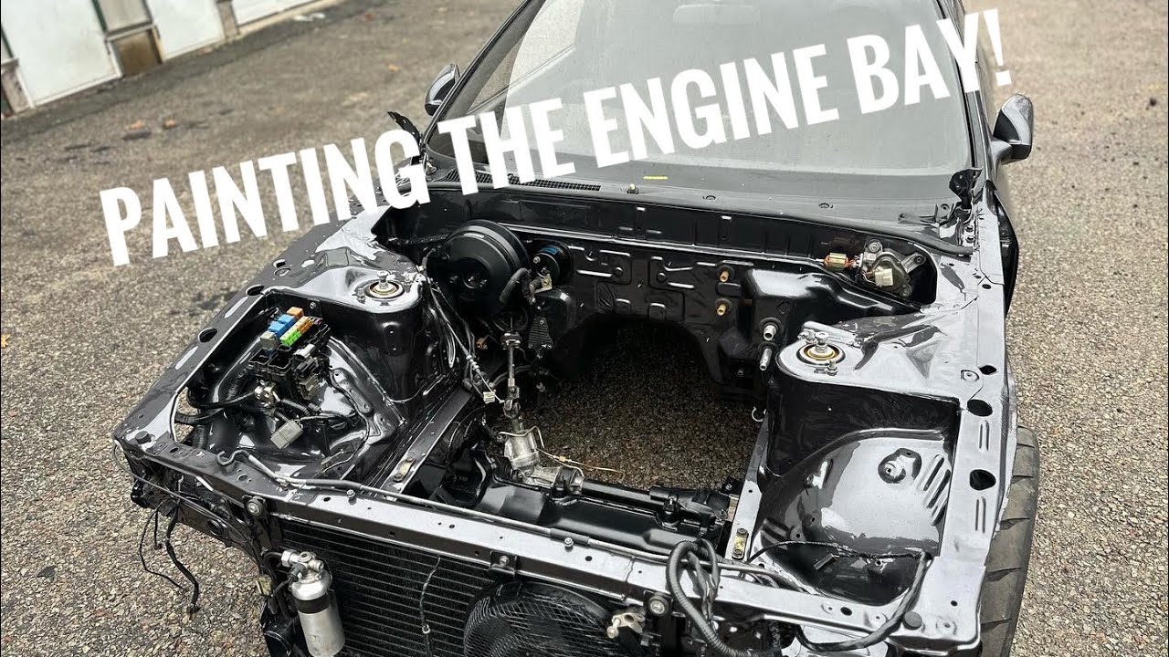 R32 GTR Engine Bay Paint job!