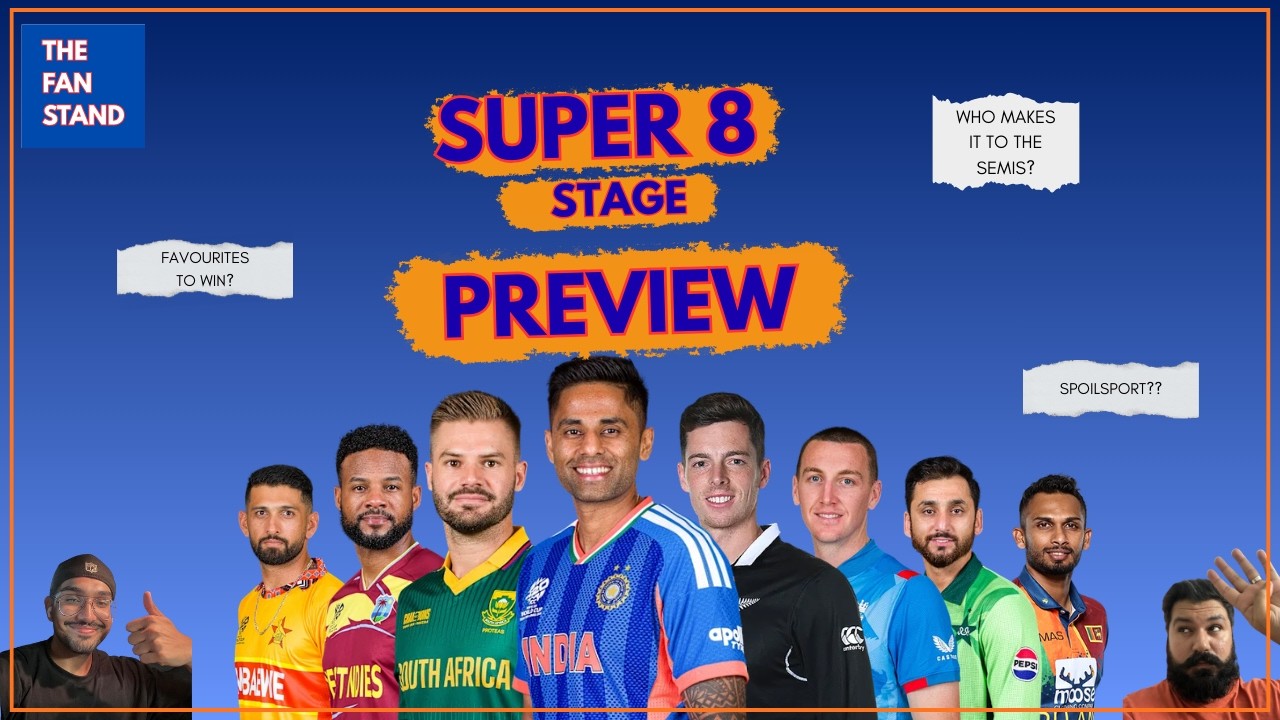 ICC Men’s T20 World Cup 2026 Super 8 Preview | India vs SA, Unpredictable Teams and Chaotic Groups